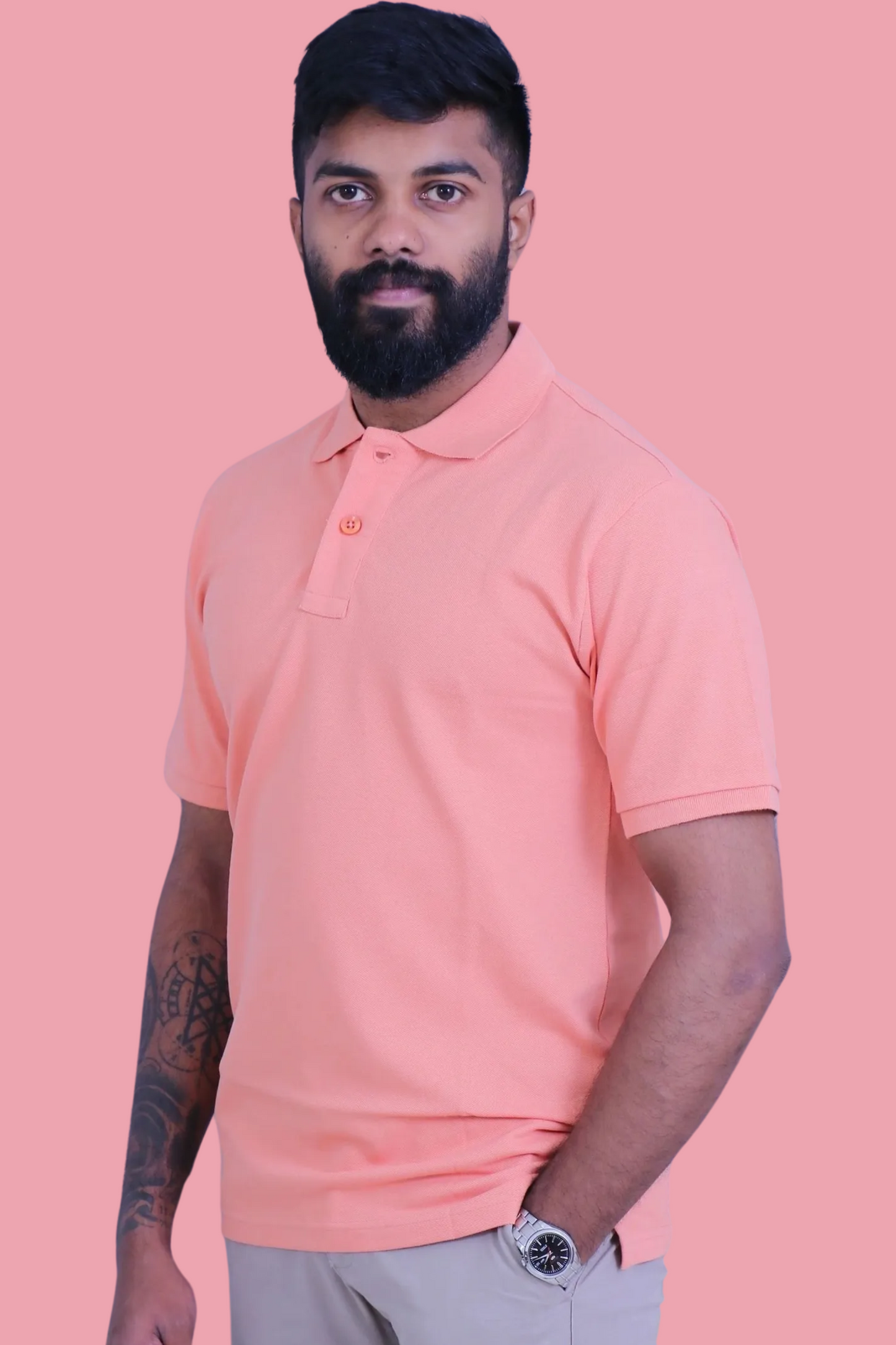 Men's Polo T-shirts | Solid Color